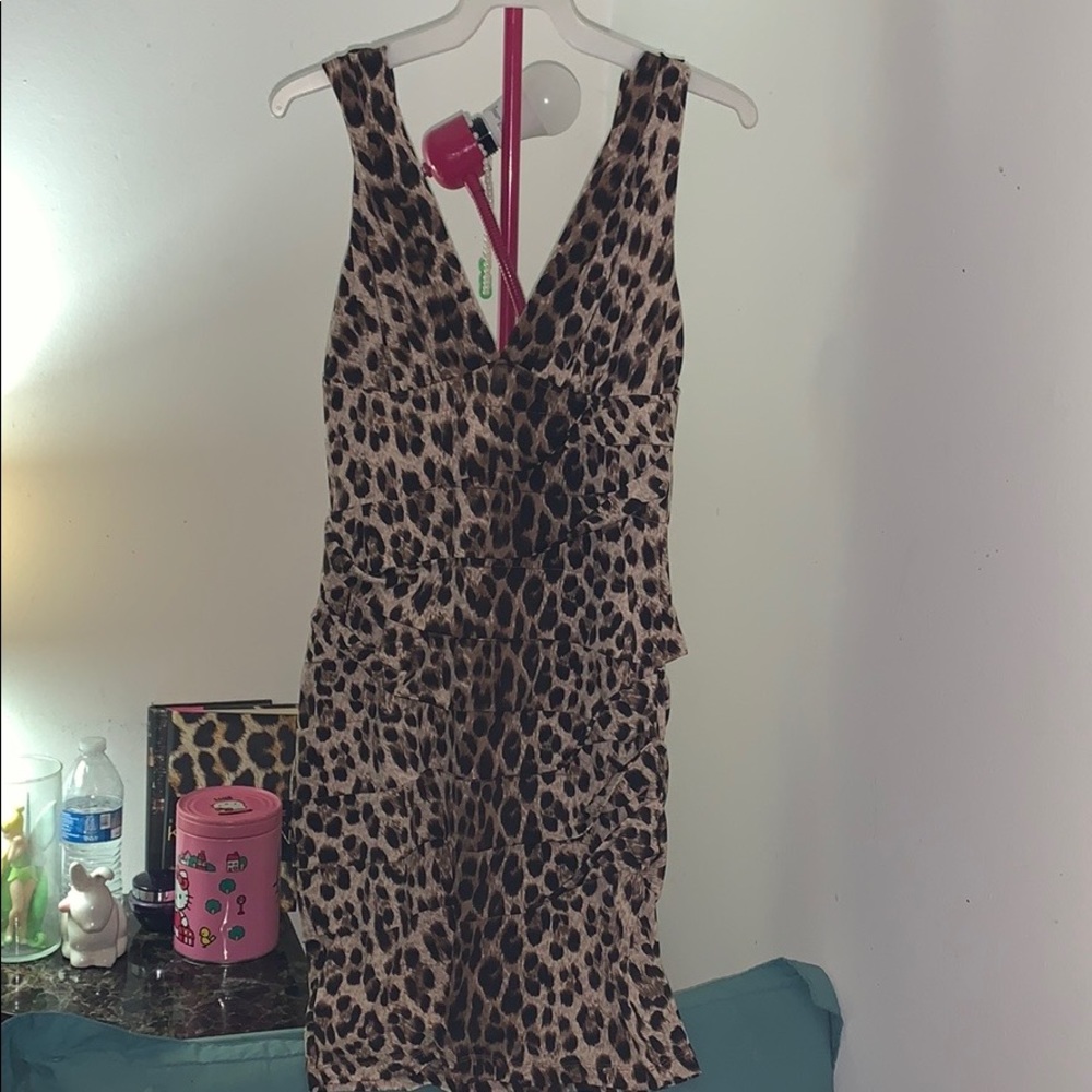 Hot Miami Styles V Cut Bodycon Dress